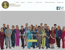 Tablet Screenshot of oakdale-vet.com